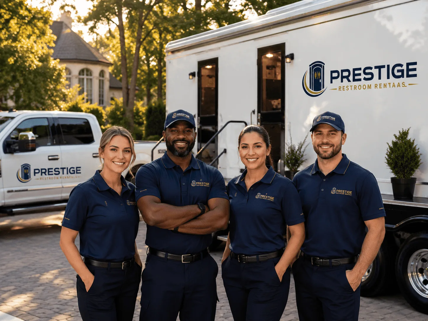 Trusted Luxury Portable Restrooms company in Pound, WI